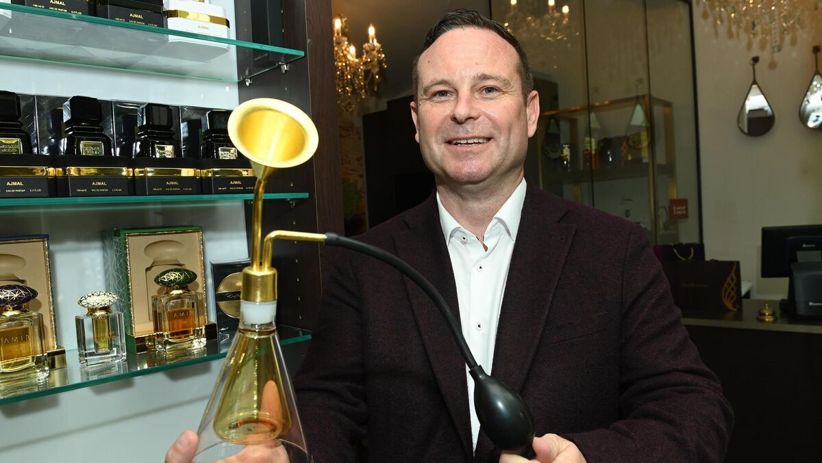 Alan Coakley at Republic of Oud at The Winthrop Arcade, Cork City. Picture; Larry Cummins
