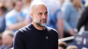 <p>BACKING SIDE: Pep Guardiola has seen enough in the opening weeks of the campaign, despite mixed results, to convince him the side are set for a good season.</p>