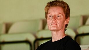 <p>FAI head of football strategic insights and planning Eileen Gleeson in attendance before the Sports Direct Women's FAI Cup quarter-final match between Shelbourne and Shamrock Rovers at Tolka Park in Dublin. Photo by Ben McShane/Sportsfile</p>