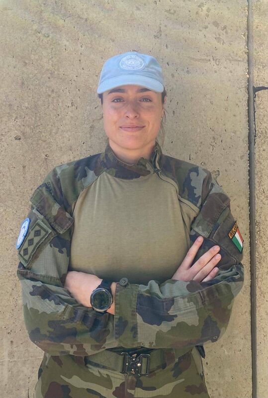 Captain Rachel Madden is the engineer platoon commander and the specialist search and clearance officer at Unifil UNP 2-45 or ‘Camp Shamrock’ in Lebanon.
