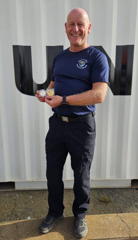 Garda Richard Casey is serving with the UN Police in Cyprus: ‘They respond better to the Irish... As soon as they see the Irish flag in our uniform, they drop their guard to chat away.’ 