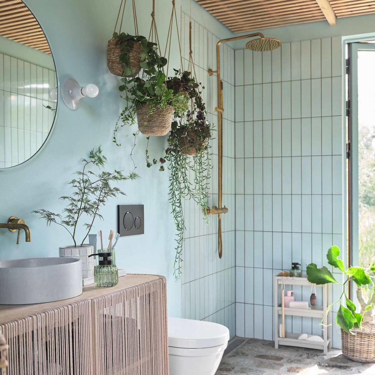 Colour and textures used together make for a visually pleasing and finished result. Picture: Jysk