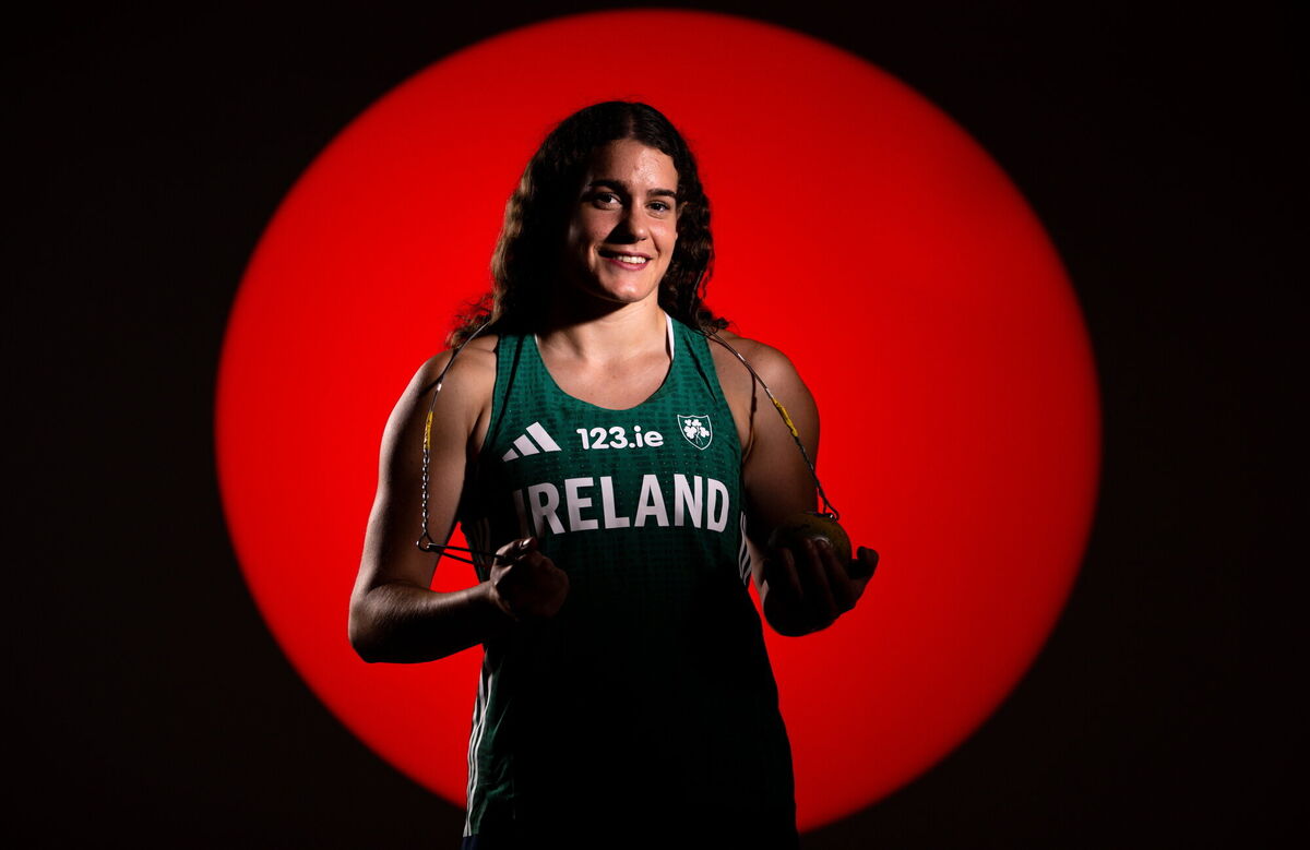 Hammer thrower Nicola Tuthill pictured ahead of the World Athletics Championships which take place in Tokyo from 13th to 21st September. See AthleticsIreland.ie for more. Photo by Seb Daly/Sportsfile Hammer thrower Nicola Tuthill pictured ahead of the World Athletics Championships which take place in Tokyo from 13th to 21st September. See AthleticsIreland.ie for more. Photo by Seb Daly/Sportsfile