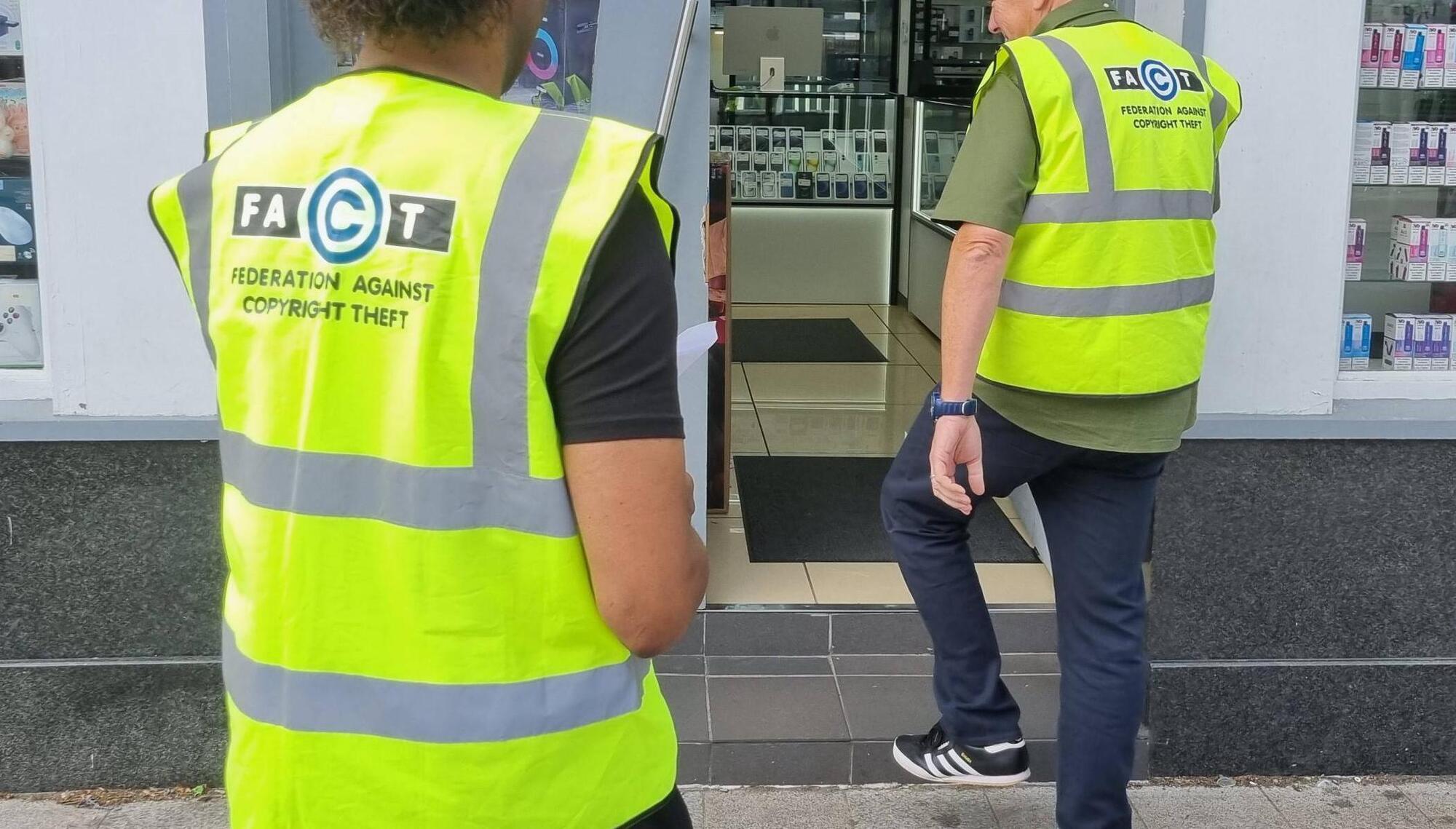 Crackdown on dodgy boxes: 15 retail outlets targeted in nationwide piracy operation