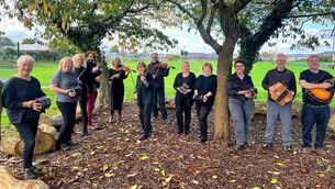 <p>Irish Traditional Music course students at Cork College of FET’s Tramore Road Campus.</p>