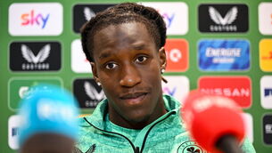 <p>VERSATILE: Bosun Lawal scored six times from an advanced midfield position for Fleetwood and he has also had a stint at right-back in the club game so he can do different jobs. He seems destined to be a major player for his country, but where? Pic: Stephen McCarthy/Sportsfile</p>