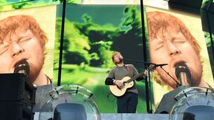 <p>Ed Sheeran on stage during the last of his three Cork concerts at Páirc Uí Chaoimh. Picture: Dan Linehan</p> <p>Ed Sheeran on stage during the last of his three Cork concerts at Páirc Uí Chaoimh. Picture: Dan Linehan</p>