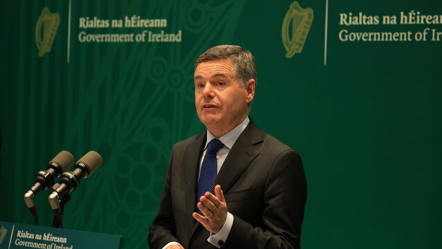 <p> The Department of Finance cited an 'exceptionally strong August return' in 2024 as the reason for the significant decline in corporation tax receipts last month. Picture: Stephen Collins /Collins Photos</p>