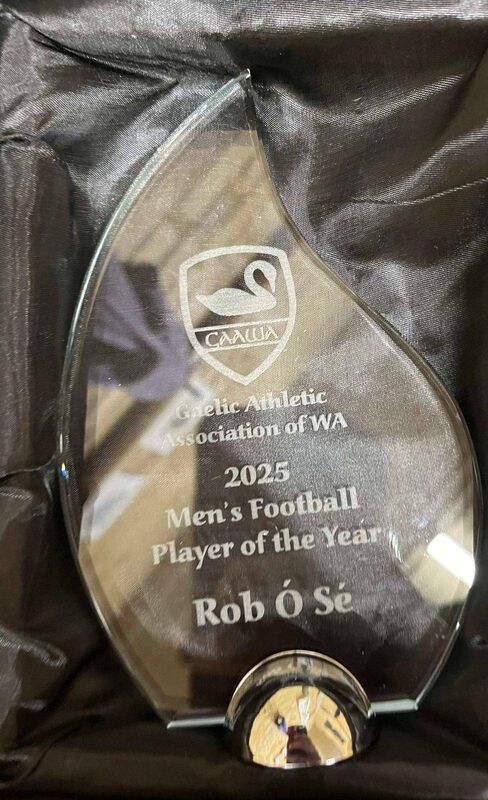 Western Australia GAA player of the year Rob Ó Sé