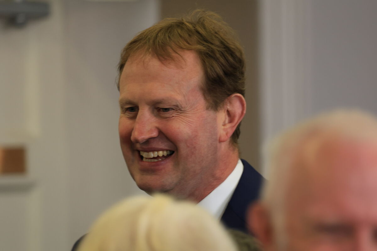 Jim O’Callaghan expressed concern about the use of the Irish tricolour for “completely inappropriate reasons.” Picyure: Collins Courts