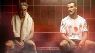 <p>Steve Coogan as Mick McCarthy and Éanna Hardwicke as Roy Keane in Saipan. </p>
