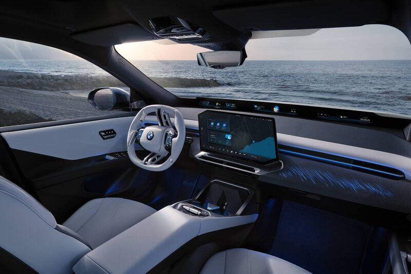 BMW iX3 stylish interior BMW iX3 stylish interior
