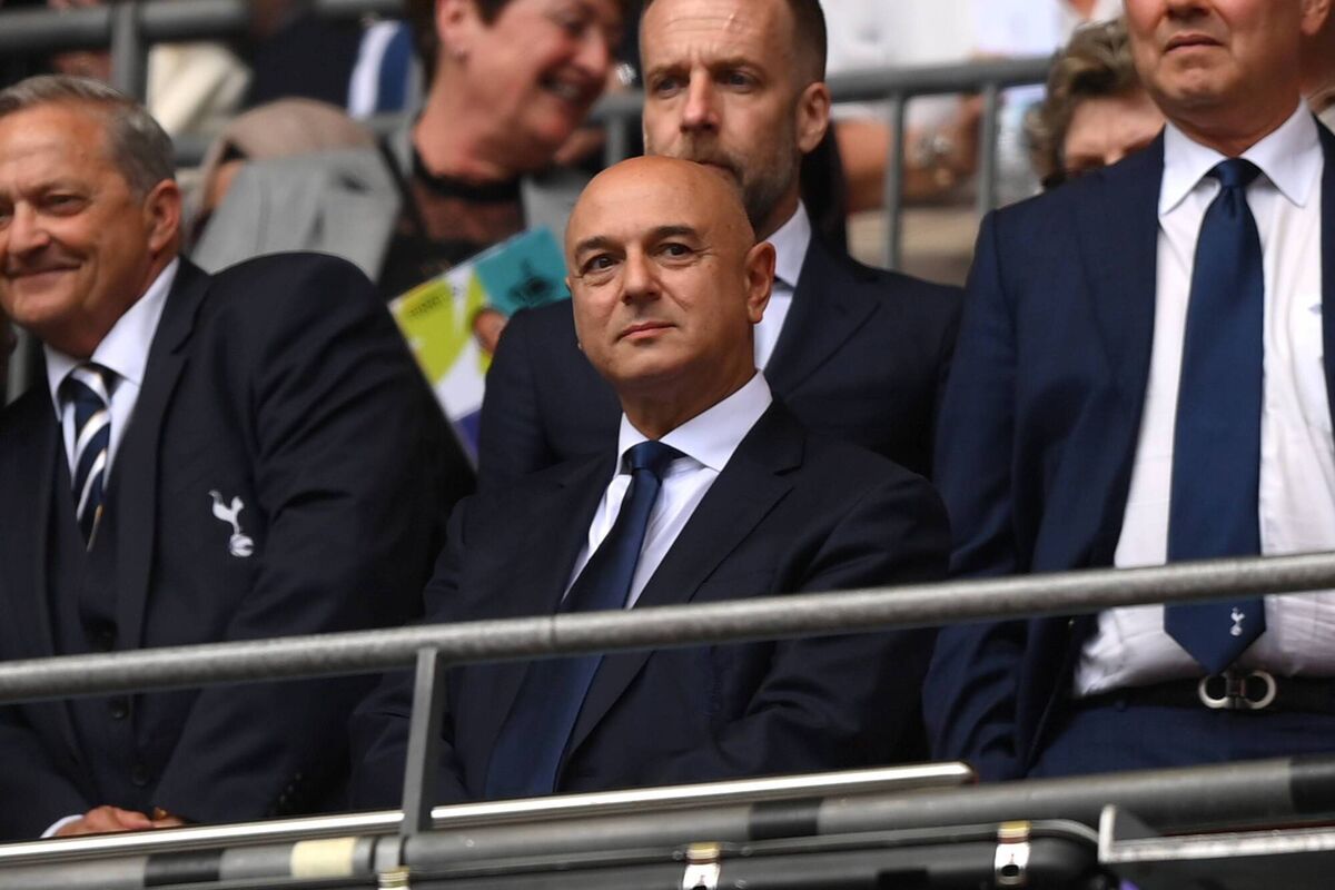 Daniel Levy, Chairman of Tottenham Hotspur looks on from the stands prior to the Adobe Women's FA Cup Final match between Manchester United and Tottenham Hotspur at Wembley Stadium on May 12, 2024 in London, England. (Photo by Justin Setterfield/Getty Images) Daniel Levy, Chairman of Tottenham Hotspur looks on from the stands prior to the Adobe Women's FA Cup Final match between Manchester United and Tottenham Hotspur at Wembley Stadium on May 12, 2024 in London, England. (Photo by Justin Setterfield/Getty Images)