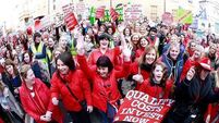 Childhood professionals to protest in Dublin, Cork and Sligo