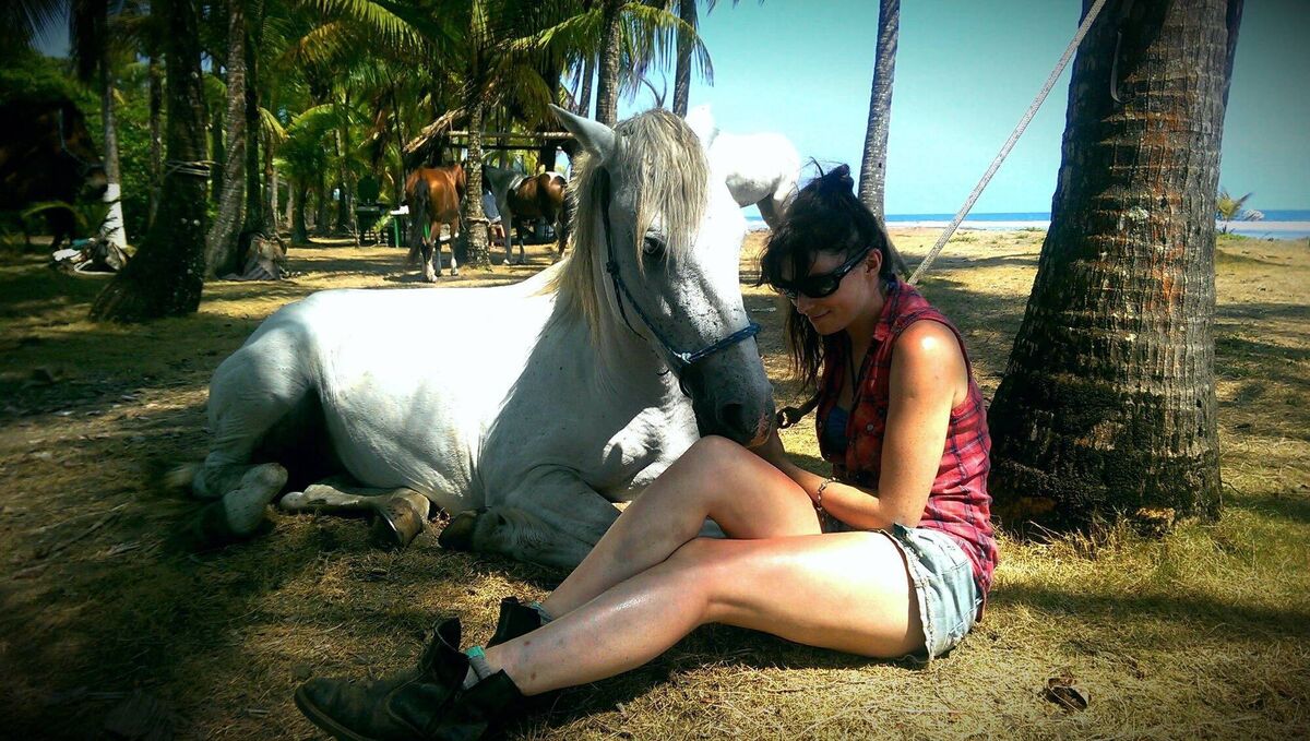 Louize Carroll in Costa Rica.
