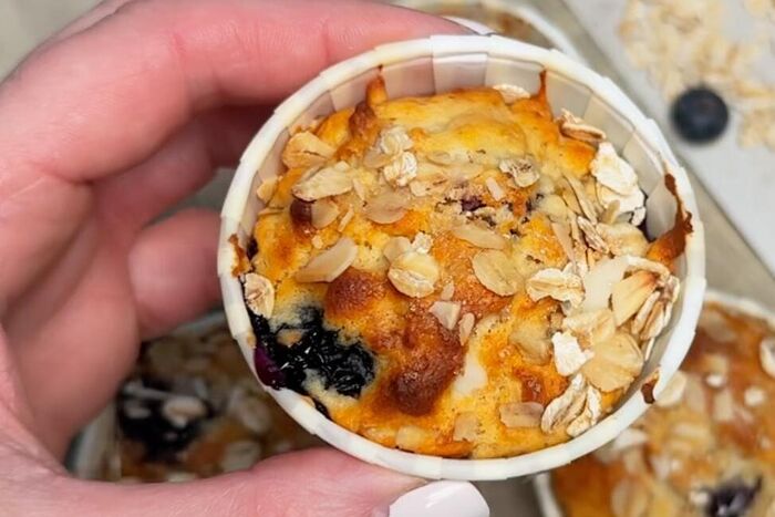 Blueberry & Almond Muffins