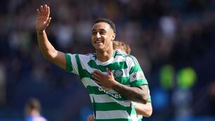 <p>LOVE HATE: Adam Idah has admitted he faced "hate" and "torture" as he fought a losing battle to win over his critics during his time at Celtic. Pic: Andrew Milligan/PA Wire.</p>