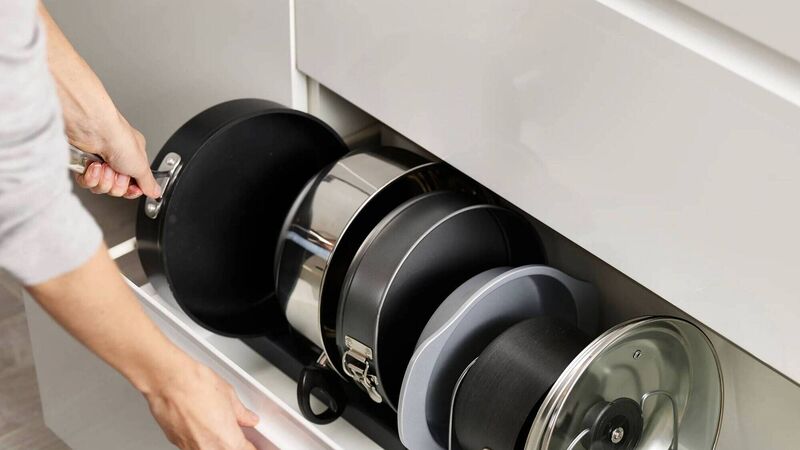 Home Q&A: How to store pots, pans and cookware perfectly in the kitchen Home Q&A: How to store pots, pans and cookware perfectly in the kitchen
