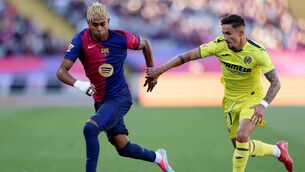 <p>La Liga is seeking approval to stage Villarreal v Barcelona in Miami. Pic: Judit Cartiel/Getty</p>