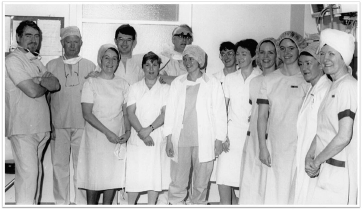 Transplant team: The first heart transplant procedure carried out at the Mater hospital in Dublin in 1985. Transplant team: The first heart transplant procedure carried out at the Mater hospital in Dublin in 1985.