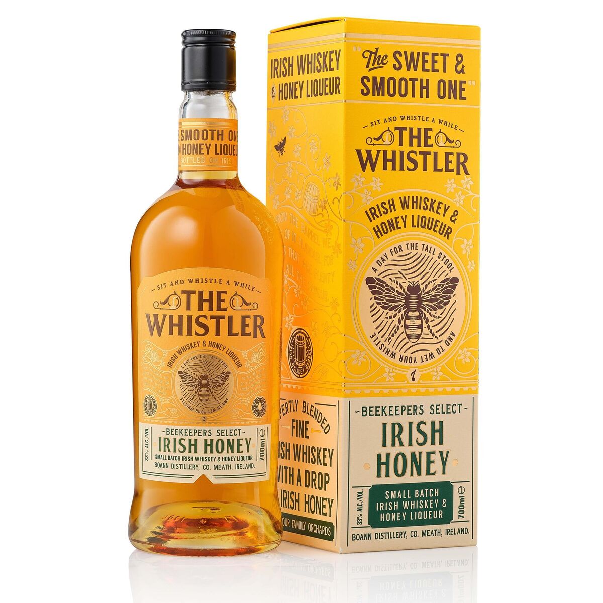 The Whistler Whiskey &amp; Honey Liqueur, 33% ABV, 700ml, €37 