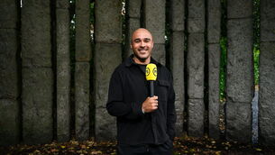 <p>WING MAN: Former Ireland rugby player Simon Zebo promoting Premier Sports at St Stephen's Green in Dublin on Thursday. Premier Sports is available as part of Sports Extra package on Sky, NOW and Virgin. Pic: David Fitzgerald/Sportsfile</p>