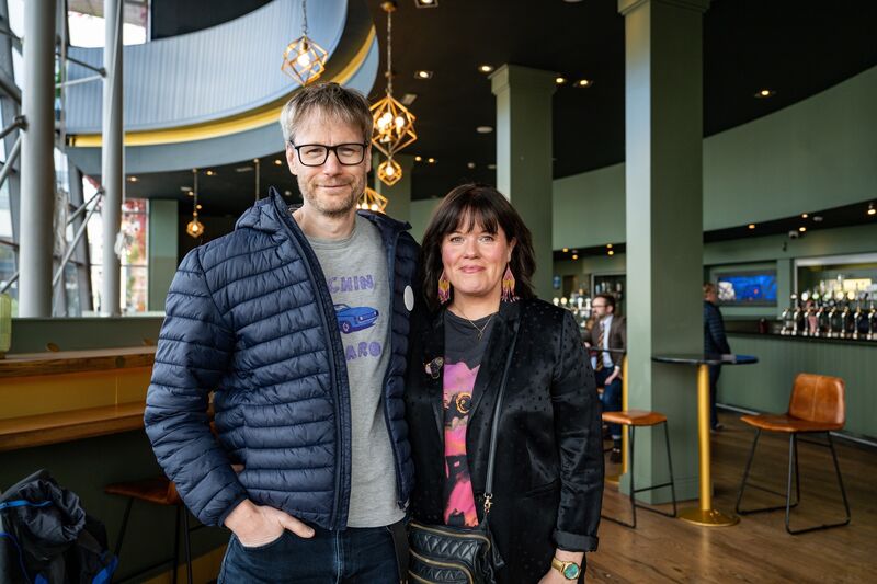 Hakan and Catherine Olsson at Cork Opera House for Remembering Talos. Picture: Chani Anderson.