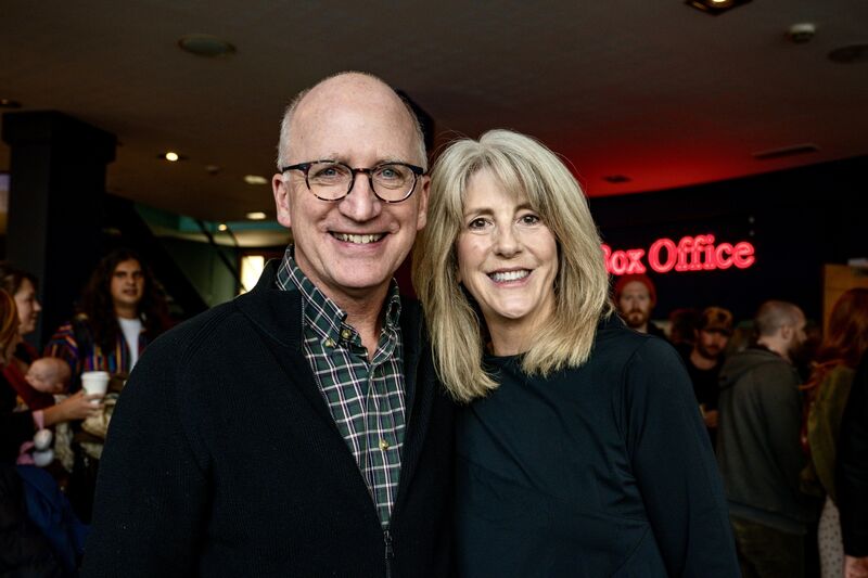David Cudmore and Patty Menard, the parents-in-law of Eoin French, who travelled from Canada for Remembering Talos, the opening gala of the fifth Sounds from a Safe Harbour Festival at Cork Opera House. Picture: Chani Anderson