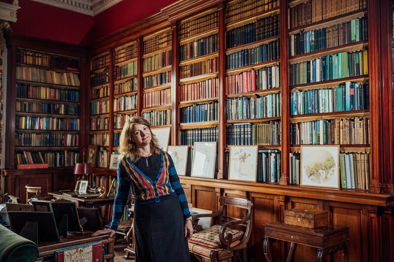 Alicia Clements, daughter of the Earl of Rosse at Birr Castle. Pic. Brian Arthur