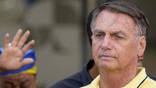 <p>Brazil’s former President Jair Bolsonaro, has been jailed for 27 years. File picture: Eraldo Peres/AP</p>