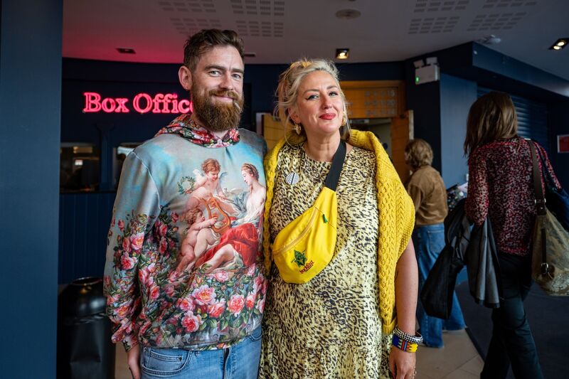 Denis Ward and Sally Foran. Picture: Chani Anderson