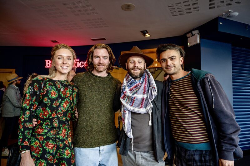 Sophie Gough, Carl Fitzpatrick, Denis Ryan, and Diego Caixeta. Picture: Chani Anderson