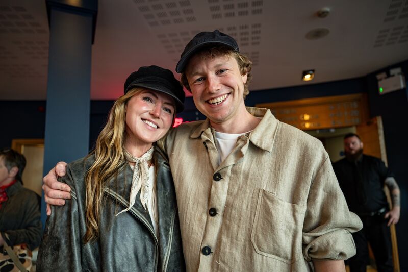 Elaine Joyce and Dylan Haskins. Picture: Chani Anderson