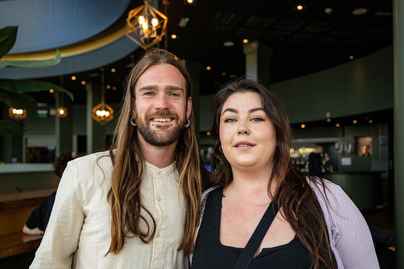 Mark Farnon and Mary McNicoll. Picture: Chani Anderson