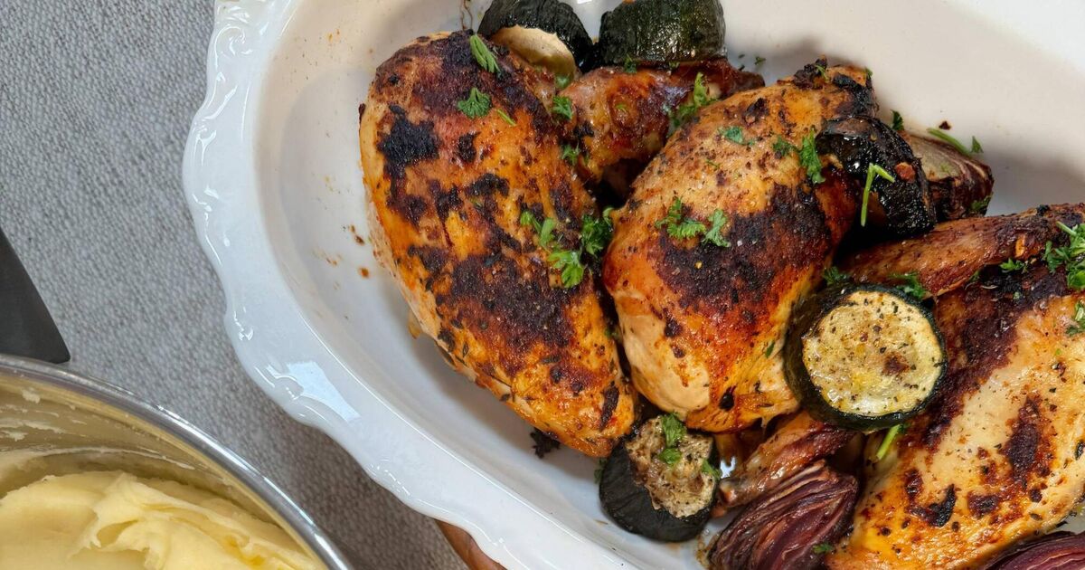 Roast Chicken Traybake