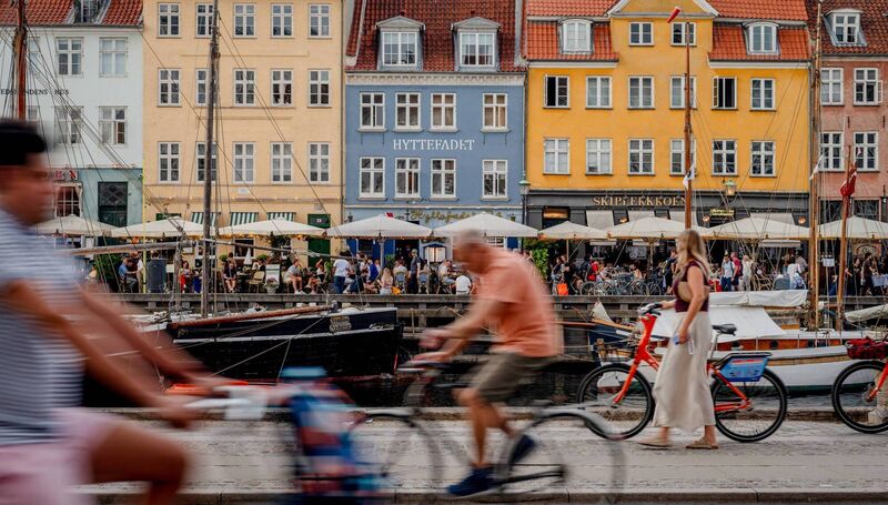 The popular tourist location of Nyhavn Harbor in Copenhagen. Picture: Hilary Swift/Bloomberg The popular tourist location of Nyhavn Harbor in Copenhagen. Picture: Hilary Swift/Bloomberg