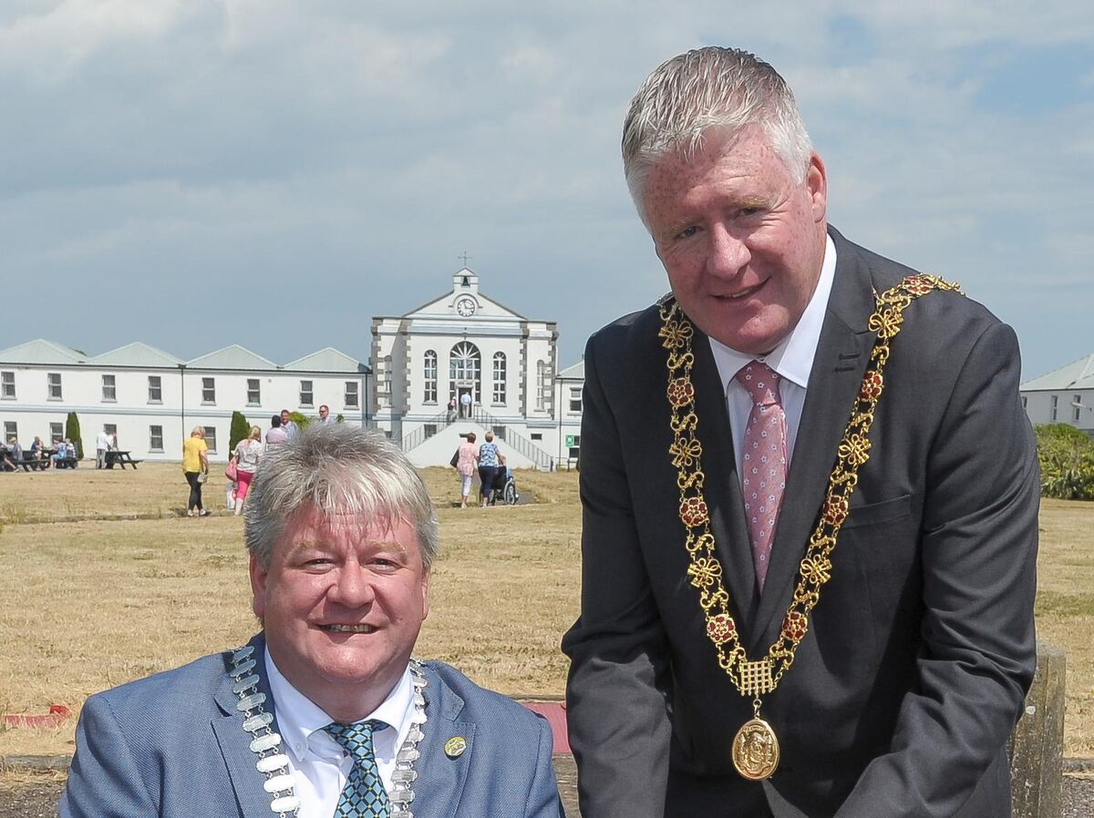 In his tribute, Micheál Martin recalled how Patrick Gerard cared deeply and passionately about his place and the people he represented. Picture: David Keane In his tribute, Micheál Martin recalled how Patrick Gerard cared deeply and passionately about his place and the people he represented. Picture: David Keane