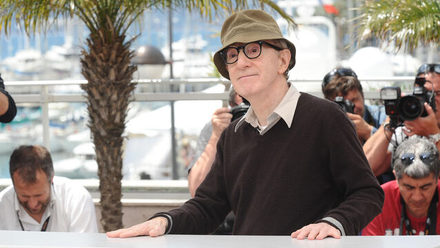 <p>Woody Allen at the Cannes Film Festival. Picture: PA</p>