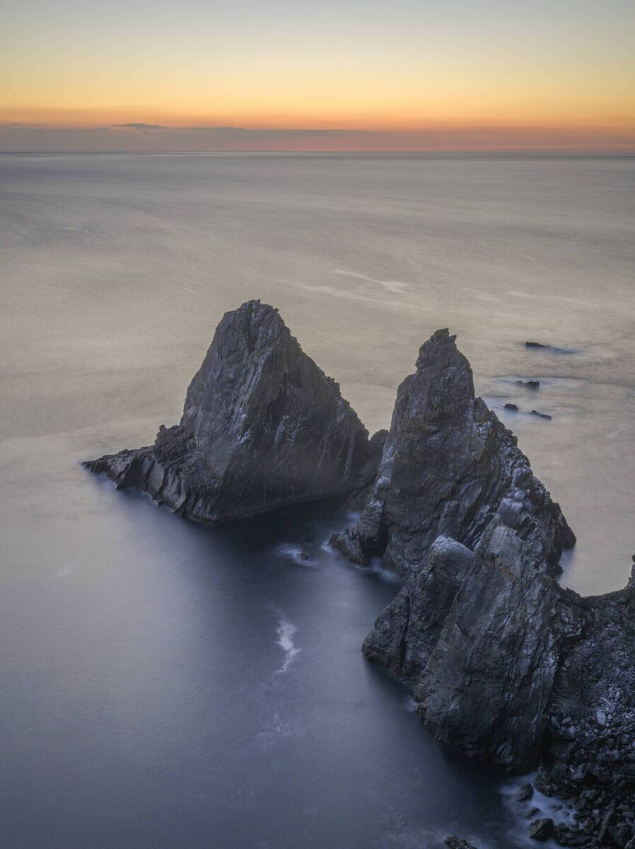 A sea stack at Inishturk Island, Co Mayo.