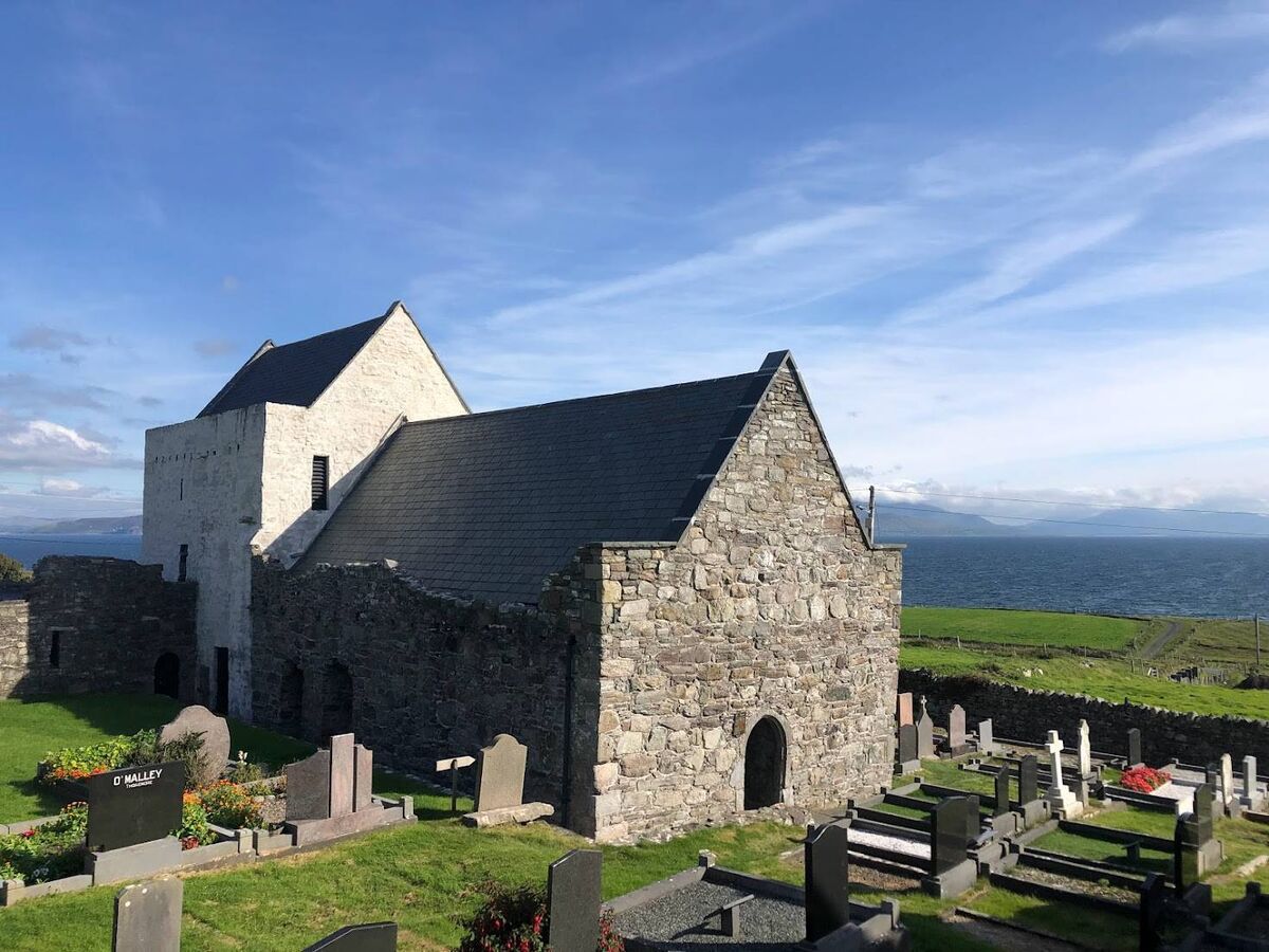 Clare Island Abbey, or St Brigid's. 
