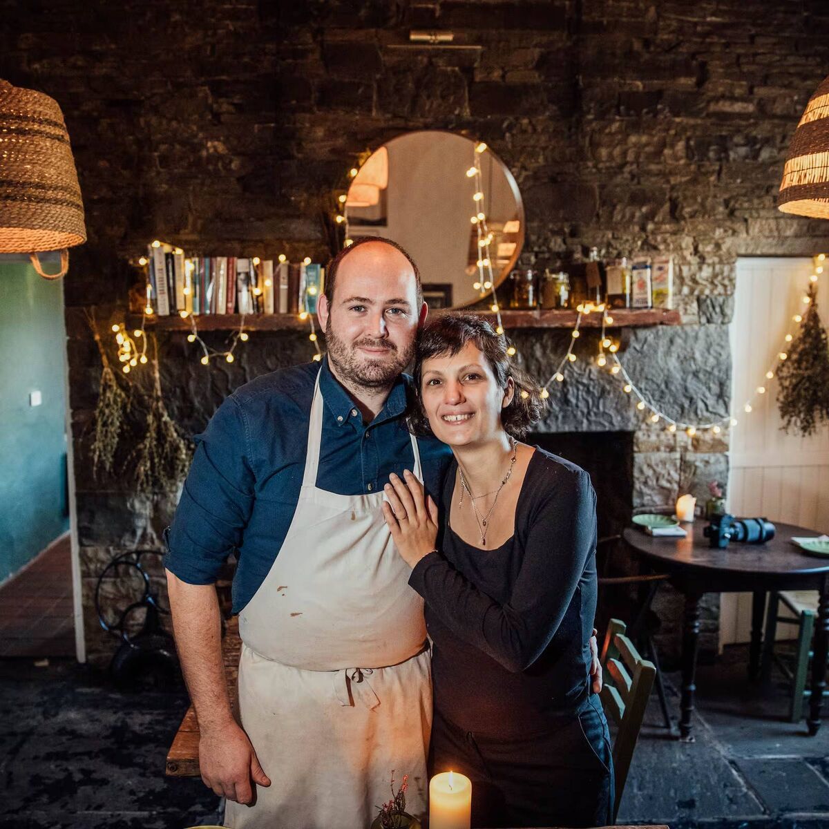 Robbie and Sophie McCauley of Homestead Cottage, Doolin, Co Clare. 