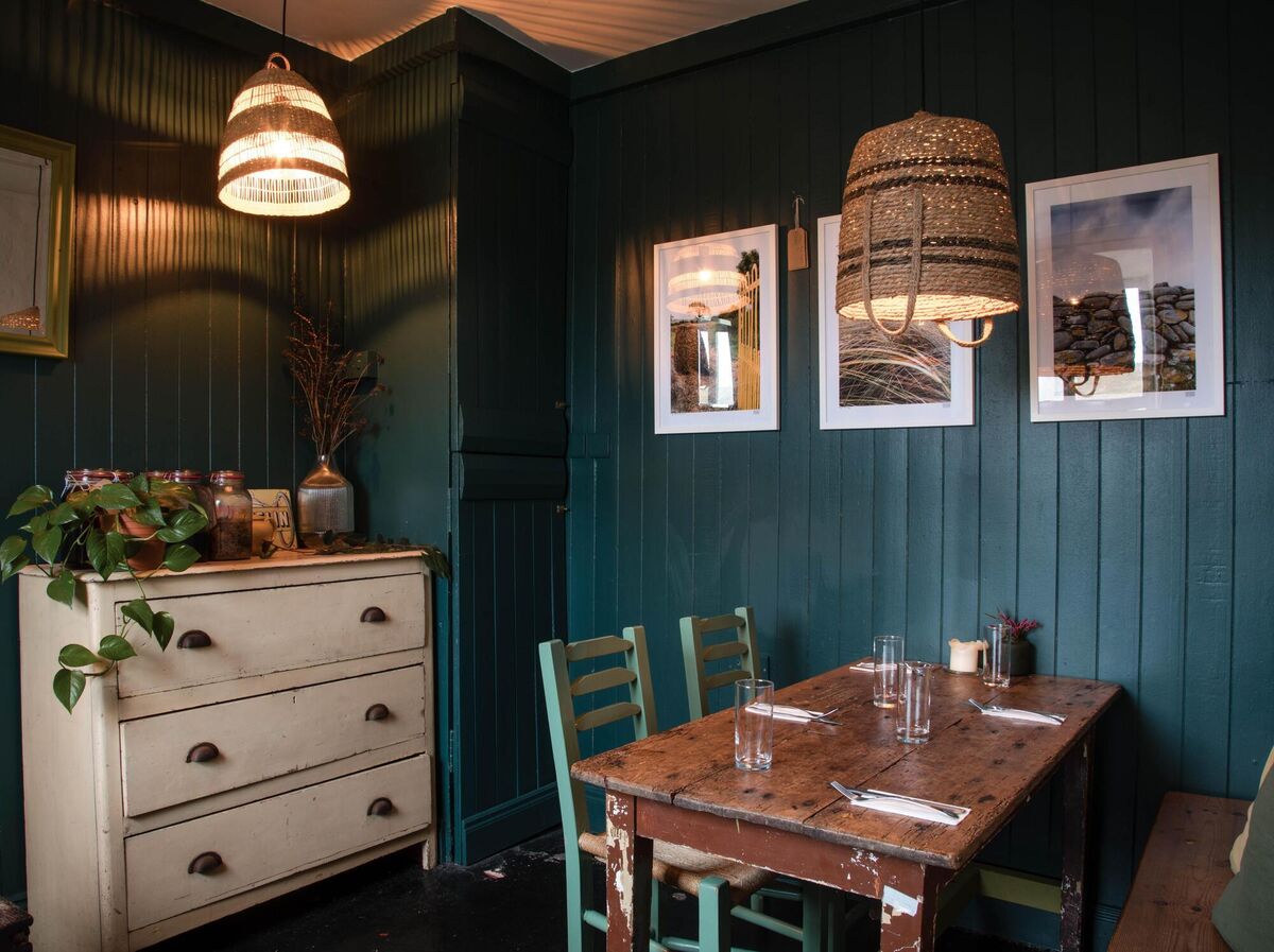 Inside Homestead Cottage in Co Clare.