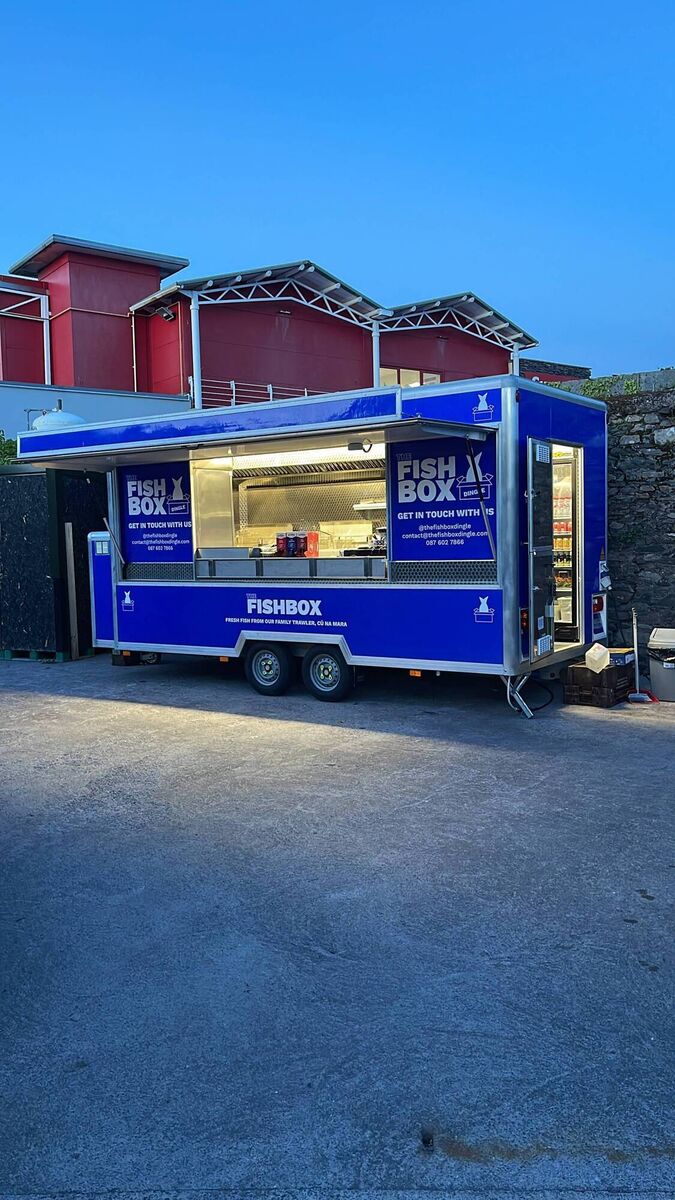 The Fish Box food truck, Dingle, Co Kerry. 