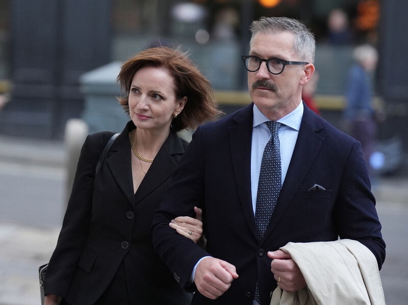 The socially conservative barrister Maria Steen, pictured with her husband Neil, is seeking a presidential nomination. She has long been an advocate for family values and is a supporter of stay-at-home mothers. Picture: Clive Gee
The socially conservative barrister Maria Steen, pictured with her husband Neil, is seeking a presidential nomination. She has long been an advocate for family values and is a supporter of stay-at-home mothers. Picture: Clive Gee