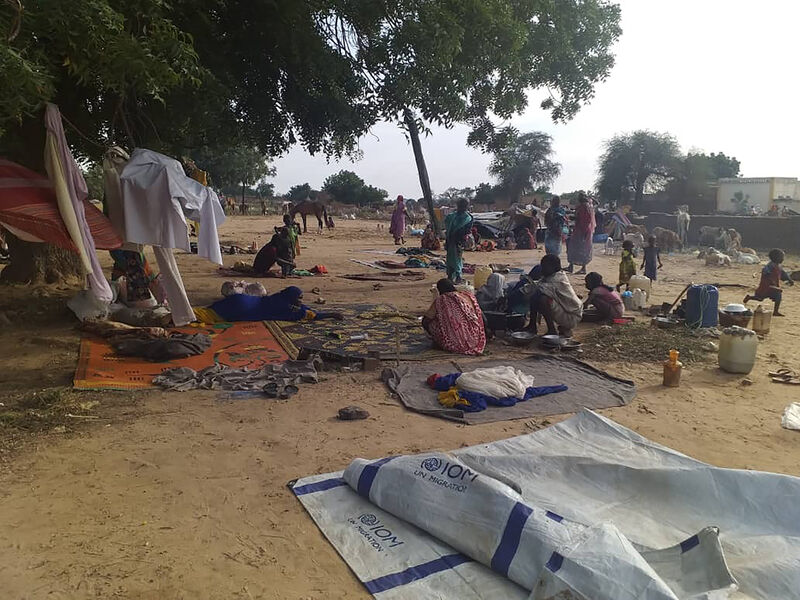 In Sudan, a total of 24.6 million people (about half the population) are acutely food insecure, while famine has been declared in multiple parts of the country. Picture: Mustafa Younes via AP