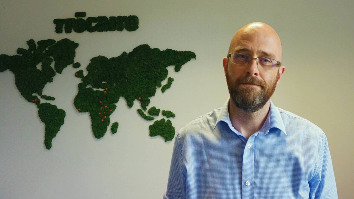 Chris McElhinney: 'The steadfast support of the Irish public and Government through Irish aid stands out as a beacon of hope.'