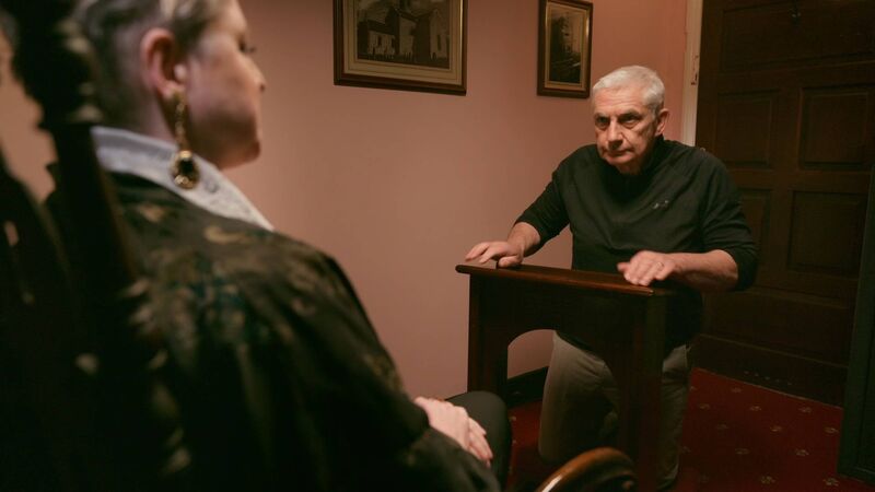 Paudie with host of the show Siobhan McSweeney. Paudie with host of the show Siobhan McSweeney.