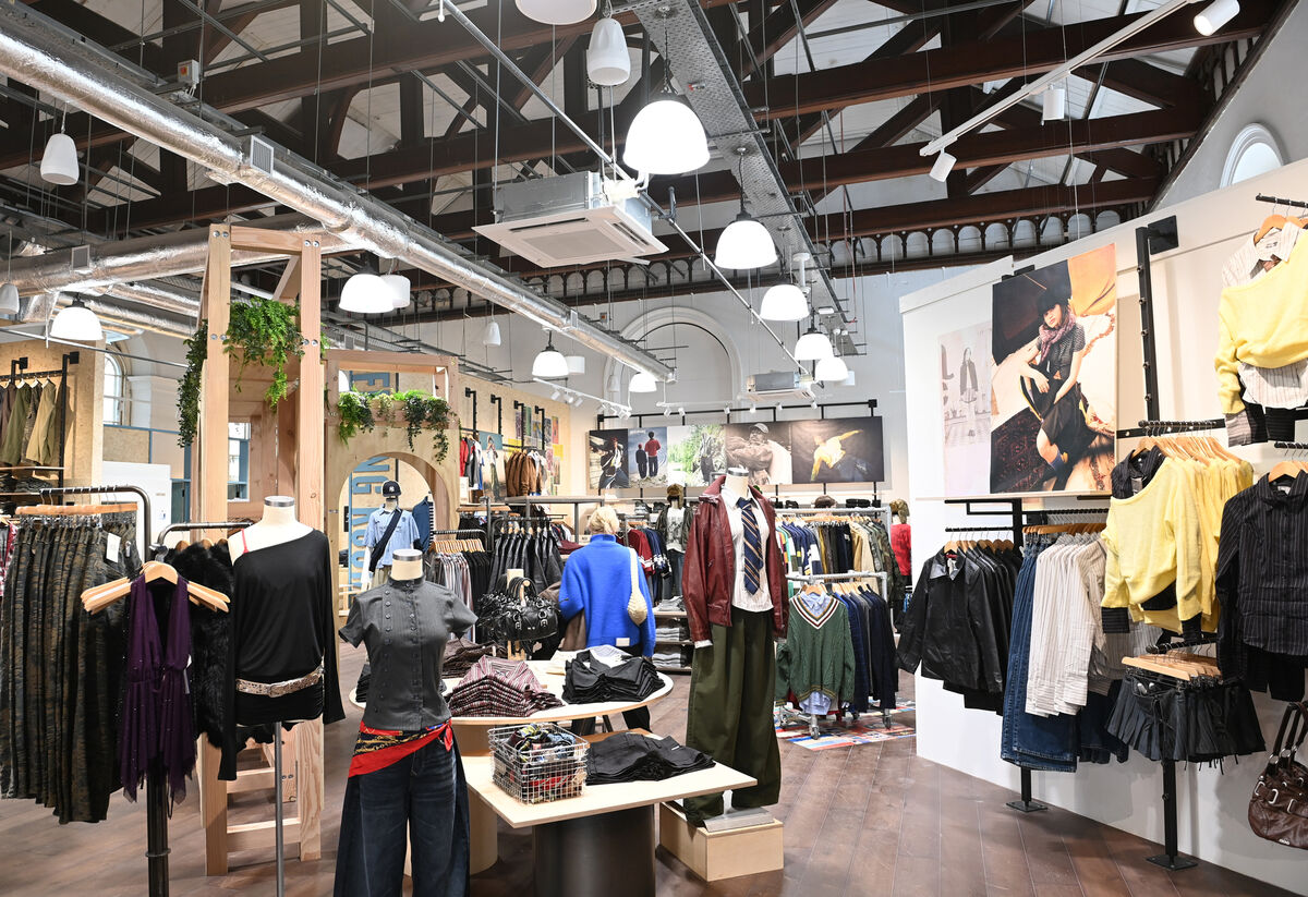 Interior of Urban Outfitters,  now open on St Patrick's Street, Cork City. Picture: Larry Cummins