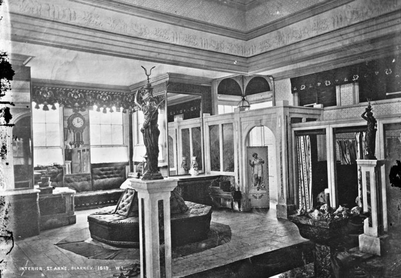 The interior of St Ann’s, Blarney, Co Cork. Pictures: NLI.ie