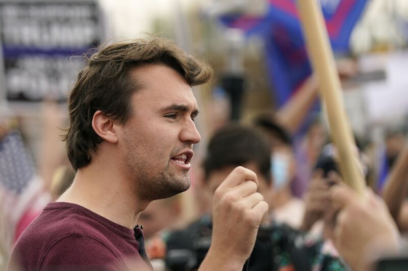 Charlie Kirk. Picture: AP /Ross D Franklin